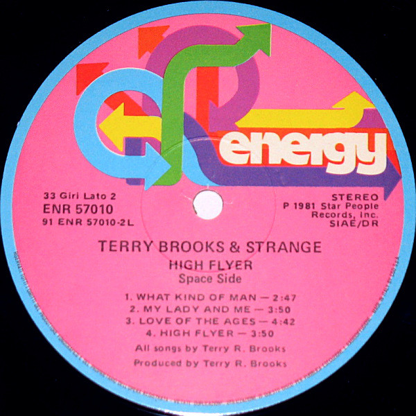 Terry Brooks & Strange - High Flyer | Energy (ENR 57010) - 3