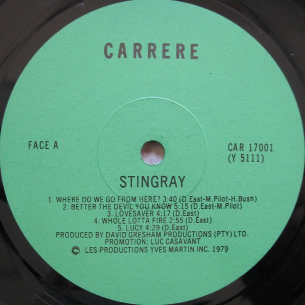 Stingray - Stingray | Carrere (CAR-17001) - 3 Stingray - Stingray | Carrere (CAR-17001) - 3