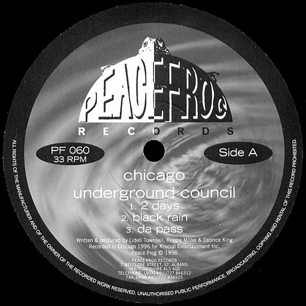 Chicago Underground Council - 2 Days | Peacefrog Records (PF 060) - main Chicago Underground Council - 2 Days | Peacefrog Records (PF 060) - main
