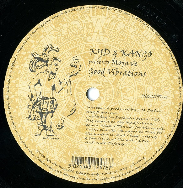 Kyd & Kango  &  Mojave - Good Vibrations | Influence (IN2012057) - 3