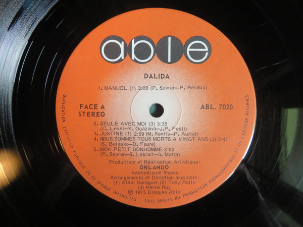 Dalida - Dalida | Able (ABL-7020) - 4