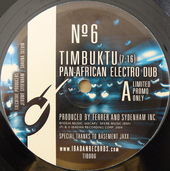 Jerome Sydenham & Dennis Ferrer - Timbuktu | Ibadan (TIB 006) - main
