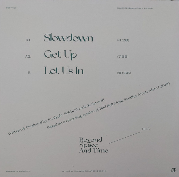 Kuniyuki  &  Soichi Terada  &  Sauce81 - Let's Get Down EP | Beyond Space And Time (BEST003) - 2