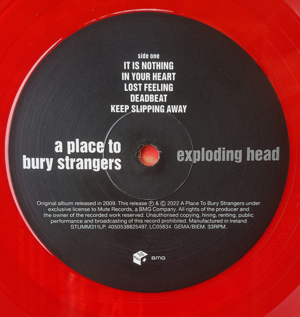 A Place To Bury Strangers - Exploding Head | Mute (STUMM311LP) - 5