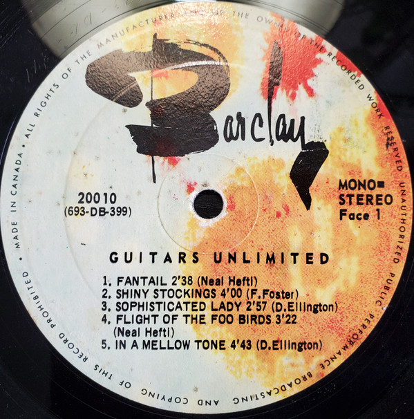 Guitars Unlimited - Guitars Unlimited | Barclay (20010) - 3 Guitars Unlimited - Guitars Unlimited | Barclay (20010) - 3