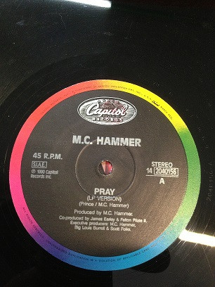 MC Hammer - Pray | Capitol Records (14 2040156) - 2