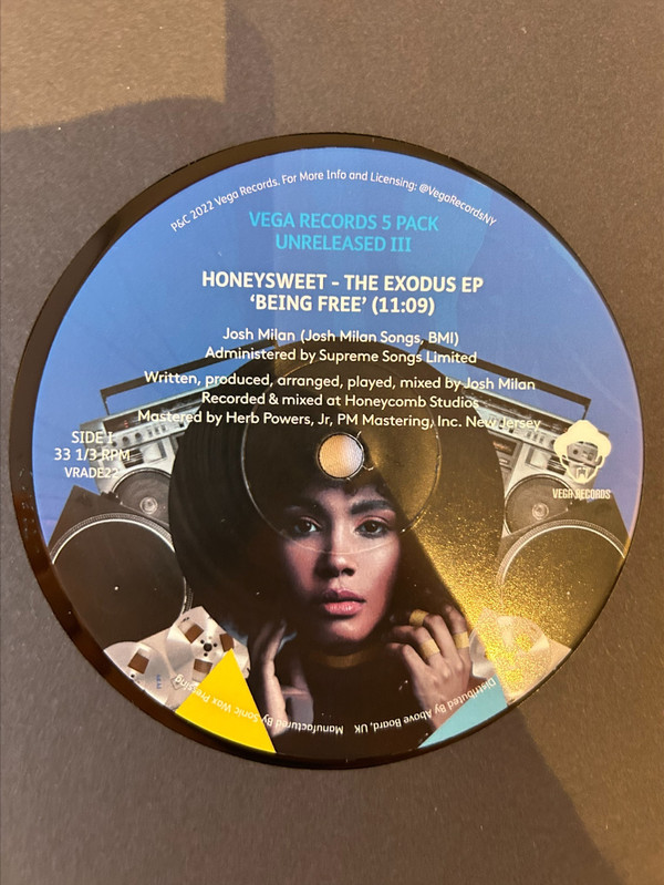 Various - Vega Records 5 Pack Unreleased III | Vega Records (VRADE22) - 10 Various - Vega Records 5 Pack Unreleased III | Vega Records (VRADE22) - 10
