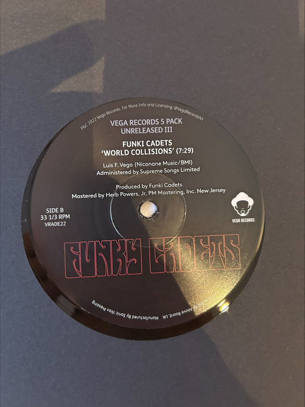 Various - Vega Records 5 Pack Unreleased III | Vega Records (VRADE22) - 3 Various - Vega Records 5 Pack Unreleased III | Vega Records (VRADE22) - 3