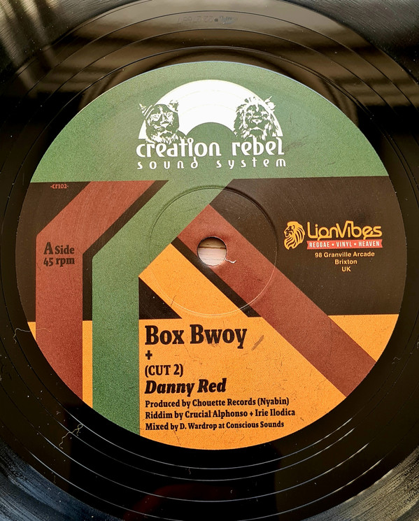 Danny Red - Box Bwoy | Creation Rebel Sound System (CR102) - main