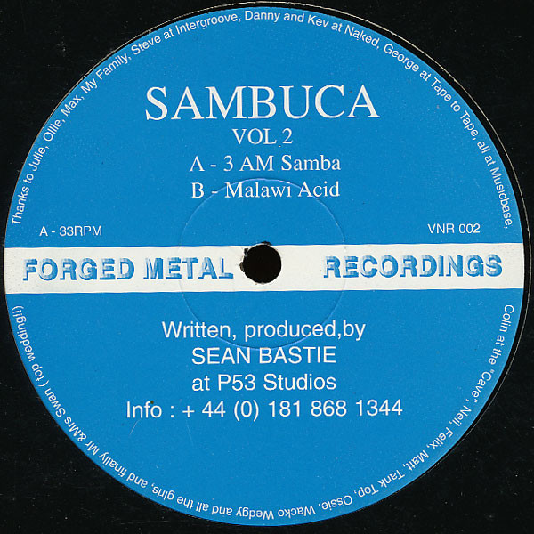 Sambuca - Vol. 2 | Forged Metal (VNR002)