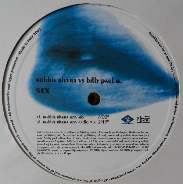 Robbie Rivera vs. Billy Paul W - Sex | Dream Beat (DB 178) - 3