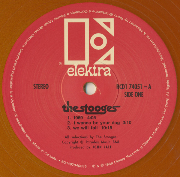 The Stooges - The Stooges | Elektra (RCD1 74051) - 3 The Stooges - The Stooges | Elektra (RCD1 74051) - 3