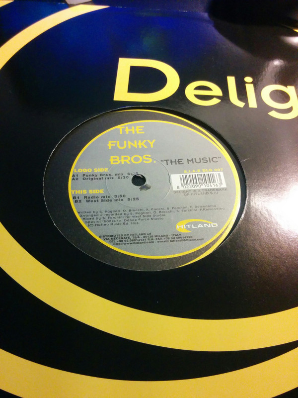 The Funky Bros. - The Music | Delight Records (DLG 007)