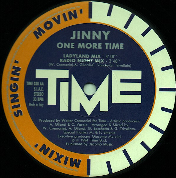 Jinny - One More Time | Time (TIME 030) - 2