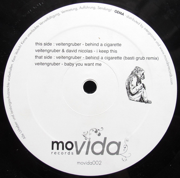Veitengruber - Behind A Cigarette EP | Movida Records (movida002) - main Veitengruber - Behind A Cigarette EP | Movida Records (movida002) - main