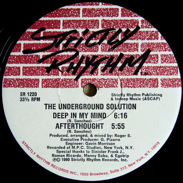 Underground Solution - Luv Dancin' | Strictly Rhythm (SR 1220) - 2 Underground Solution - Luv Dancin' | Strictly Rhythm (SR 1220) - 2