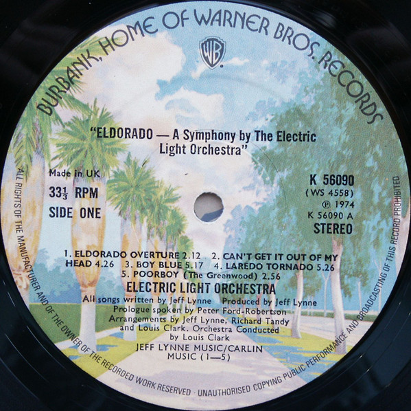 Eldorado - A Symphony By The Electric Light Orchestra