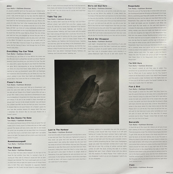 Tom Waits - Alice | Anti (EPIT266325) - 3 Tom Waits - Alice | Anti (EPIT266325) - 3
