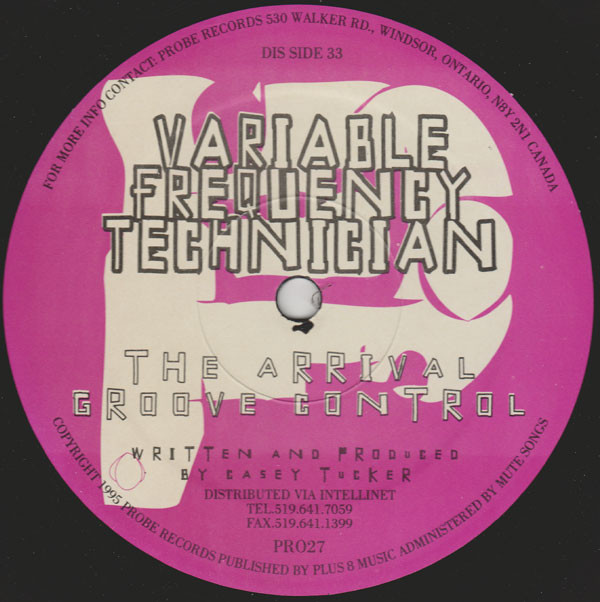Variable Frequency Technician - The Arrival | Probe Records (PRO27) - main