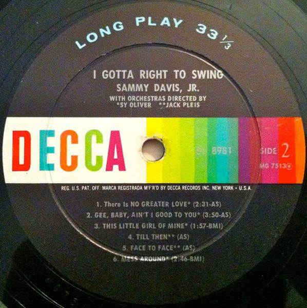 I Gotta Right To Swing