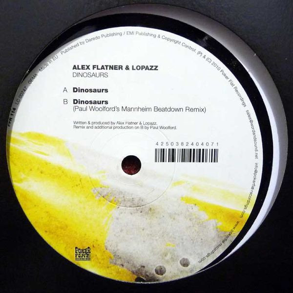 Alex Flatner & Lopazz - Dinosaurs | Poker Flat Recordings (PFR 114) - main Alex Flatner & Lopazz - Dinosaurs | Poker Flat Recordings (PFR 114) - main