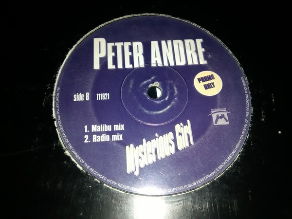 Peter Andre - Mysterious Girl | Mushroom (T11921)