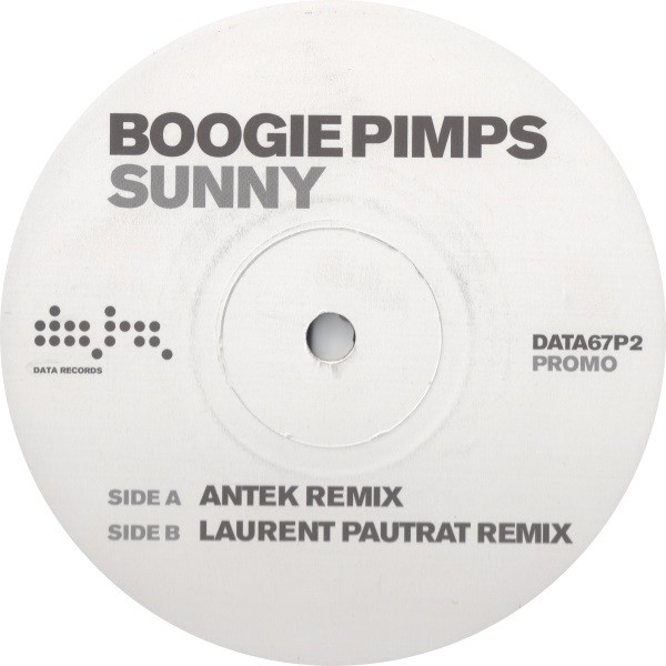 Boogie Pimps - Sunny | Data Records (DATA67P2) - main