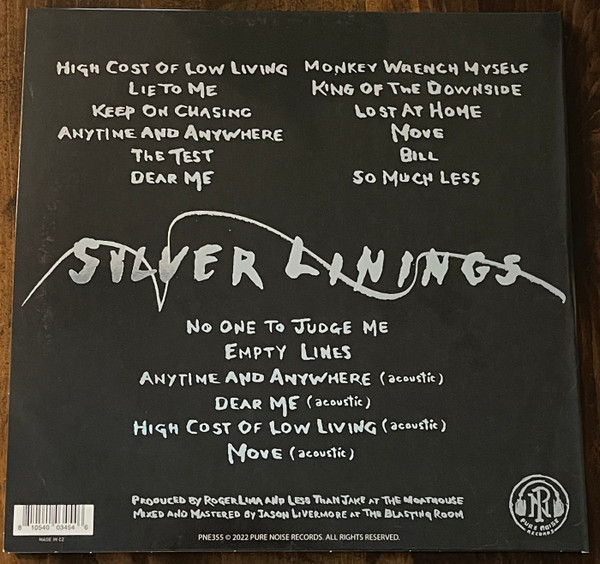 Less Than Jake - Silver Linings | Pure Noise Records (PNE355) - 4