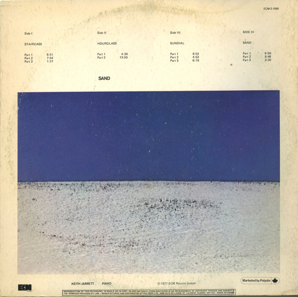 Keith Jarrett - Staircase | ECM Records (ECM 2-1090) - 3 Keith Jarrett - Staircase | ECM Records (ECM 2-1090) - 3