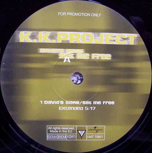 K.K. Project - David's Song (Set Me Free) | Booya Records (UMT 70821) - main