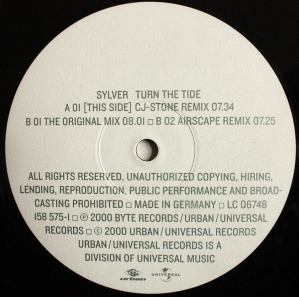 Sylver - Turn The Tide | Urban (158 575-1) - 3 Sylver - Turn The Tide | Urban (158 575-1) - 3