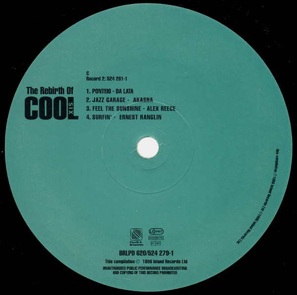 Various - The Rebirth Of Cool Six | 4th & Broadway (BRLPD 620) - 5