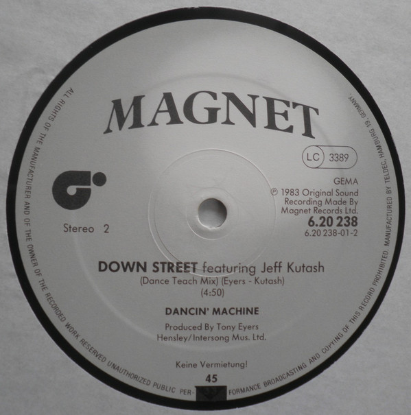 Dancin' Machine - Down Street | Magnet (6.20238) - 3
