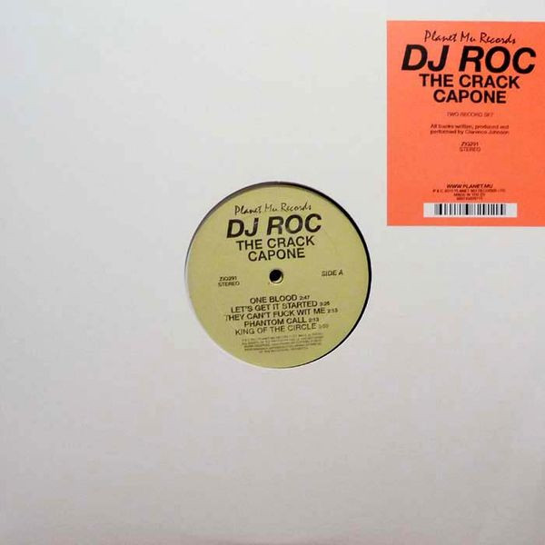 DJ Roc - The Crack Capone | Planet Mu (ZIQ291) - main