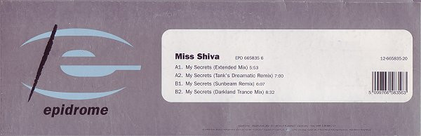 Miss Shiva - My Secrets | Epidrome (EPD 665835 6) - 4