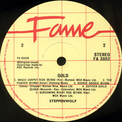 Steppenwolf - Gold | Fame (FA 3052) - 3 Steppenwolf - Gold | Fame (FA 3052) - 3