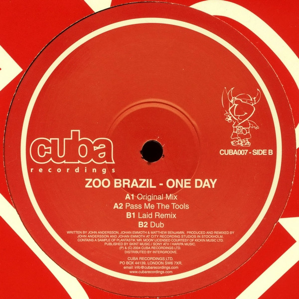 Zoo Brazil - One Day | Cuba Recordings (CUBA007)