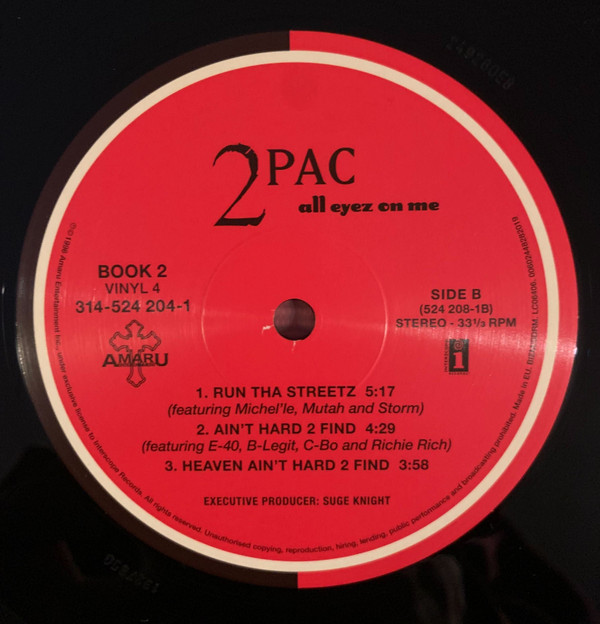 2Pac - All Eyez On Me | Interscope Records (00602448276261) - 11