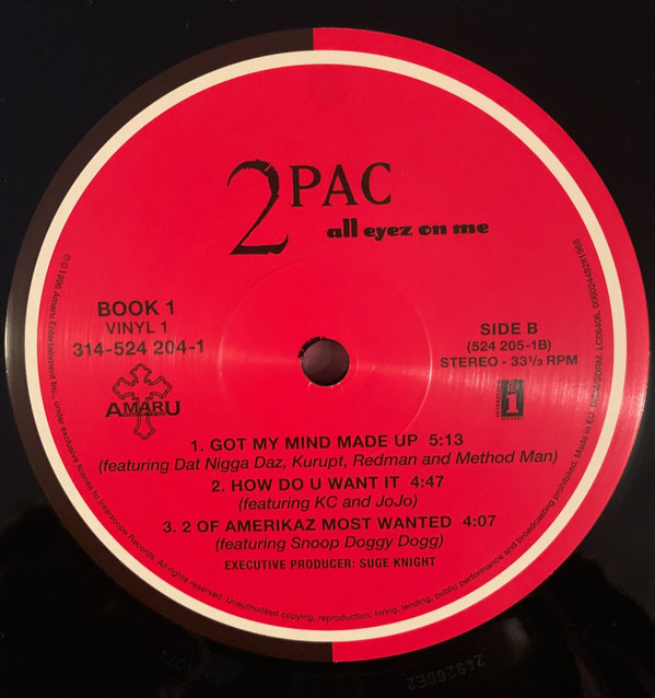 2Pac - All Eyez On Me | Interscope Records (00602448276261) - 5