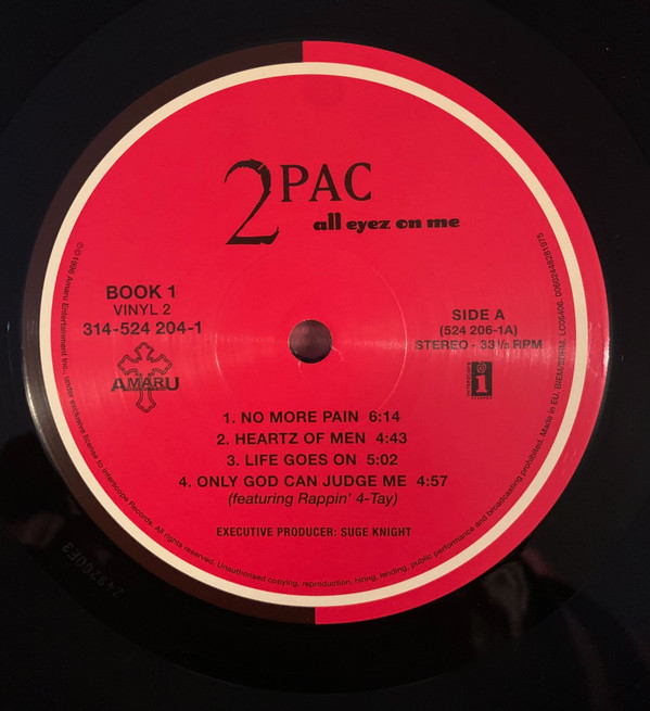 2Pac - All Eyez On Me | Interscope Records (00602448276261) - 6