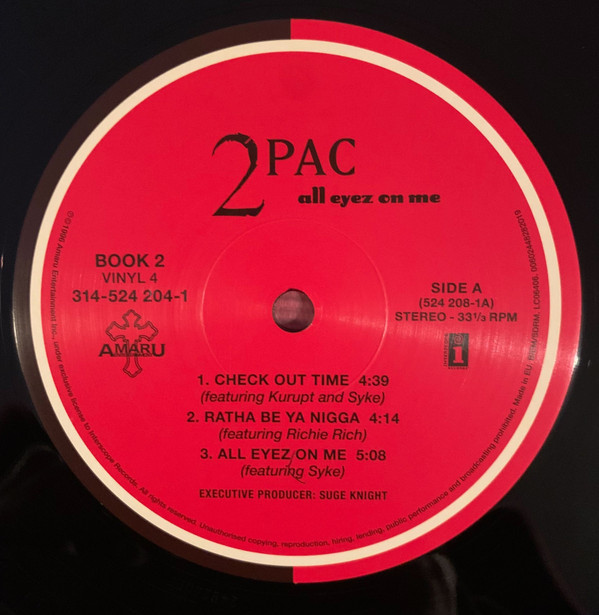 2Pac - All Eyez On Me | Interscope Records (00602448276261) - 10