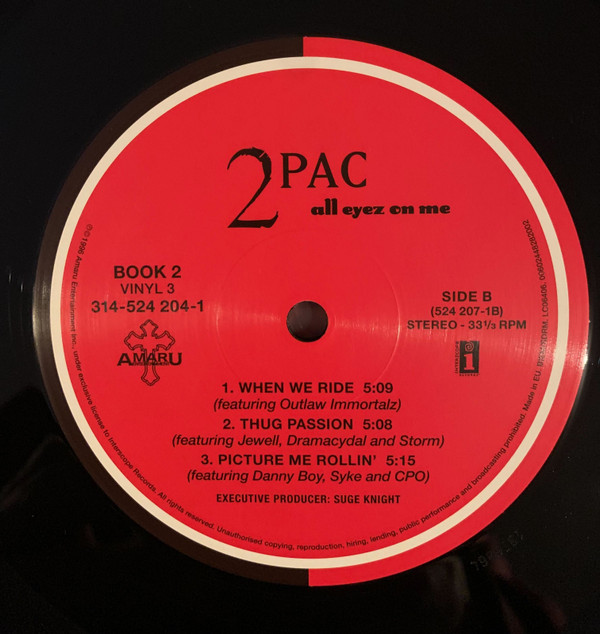 2Pac - All Eyez On Me | Interscope Records (00602448276261) - 9