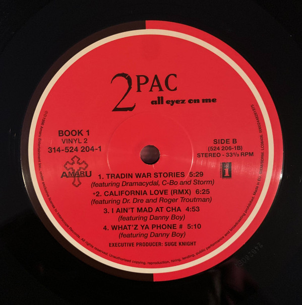 2Pac - All Eyez On Me | Interscope Records (00602448276261) - 7