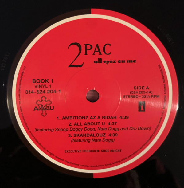2Pac - All Eyez On Me | Interscope Records (00602448276261) - 4