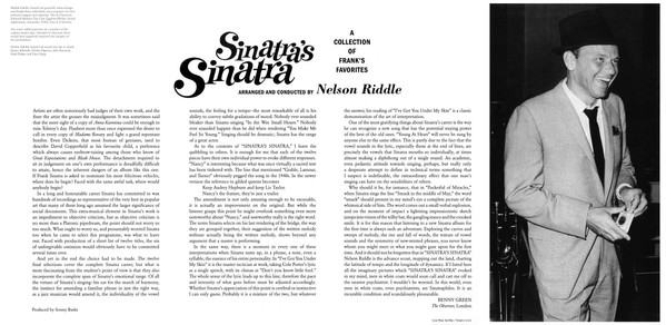 Sinatra's Sinatra
