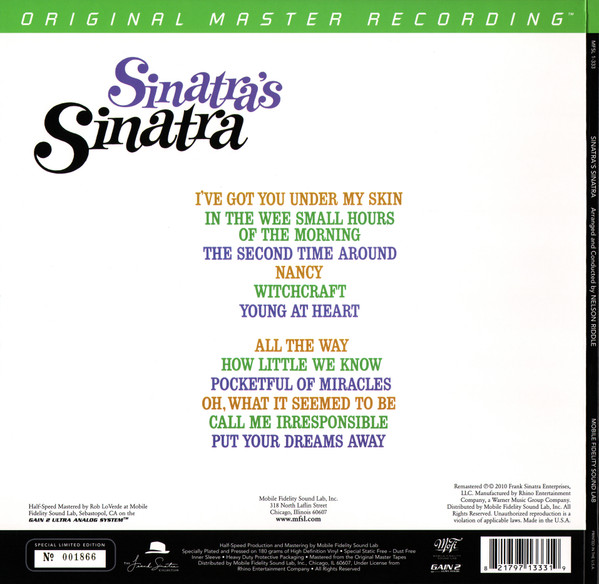 Sinatra's Sinatra