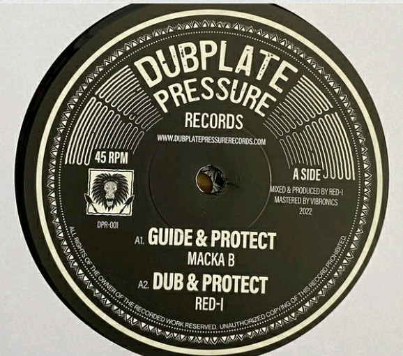 Macka B / Ranking Joe & Earl Cunningham , Red I - Guide & Protect | Dubplate Pressure (DPR-001) - main Macka B / Ranking Joe & Earl Cunningham , Red I - Guide & Protect | Dubplate Pressure (DPR-001) - main