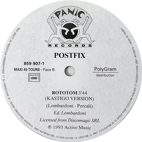Postfix - Rototom | Panic Records (859 907-1) - 5