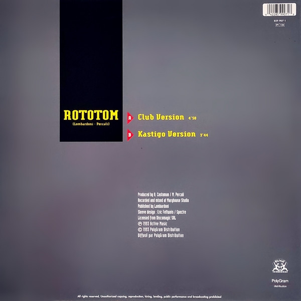 Postfix - Rototom | Panic Records (859 907-1) - 2