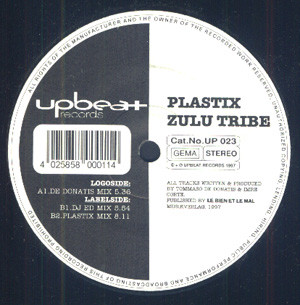 Plastix - Zulu Tribe | Upbeat Records (UP 023)